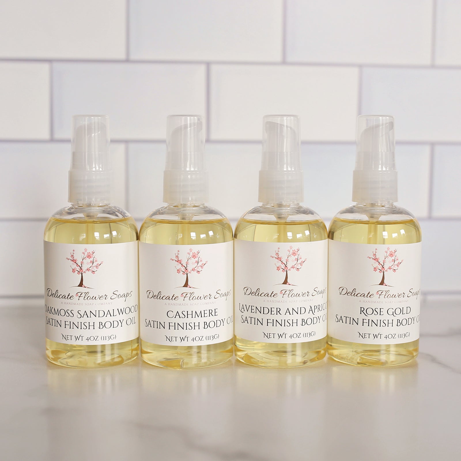 Satin Finish Dry Body Oil