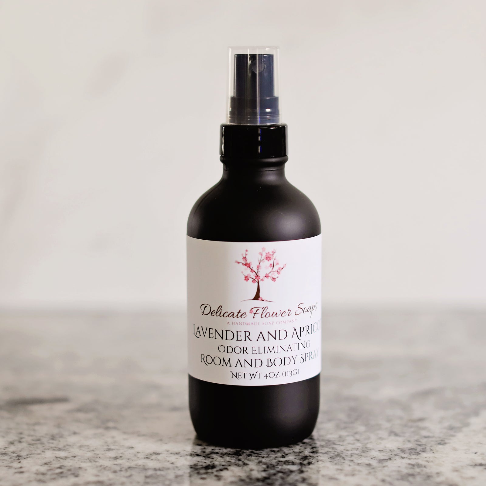 Lavender and Apricot Odor Eliminating Room and Body Spray