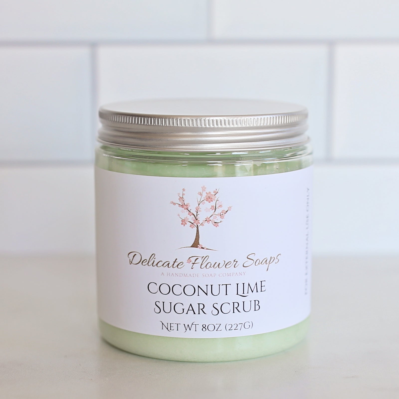 Coconut Lime Sugar Scrub