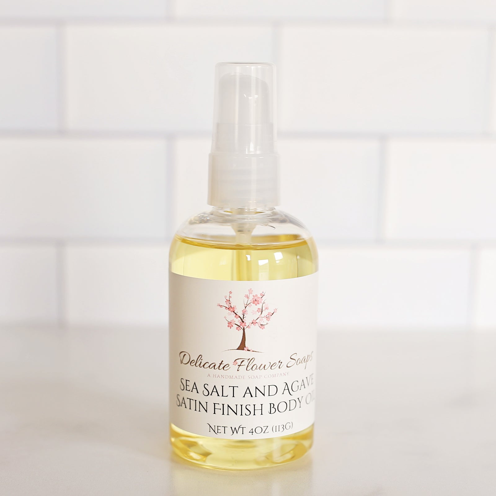 Sea Salt and Agave Satin Finish Dry Body Oil