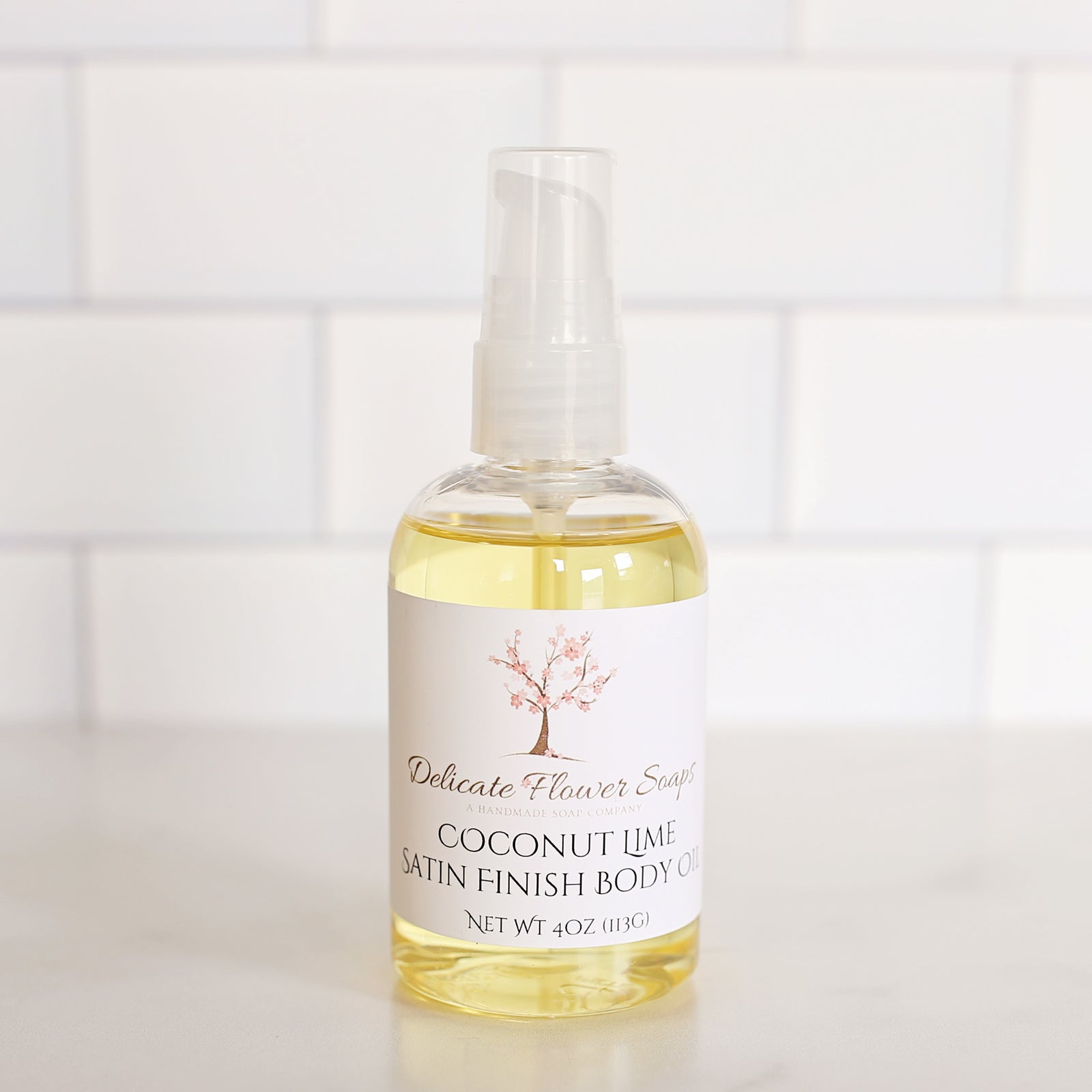 Coconut Lime Satin Finish Dry Body Oil