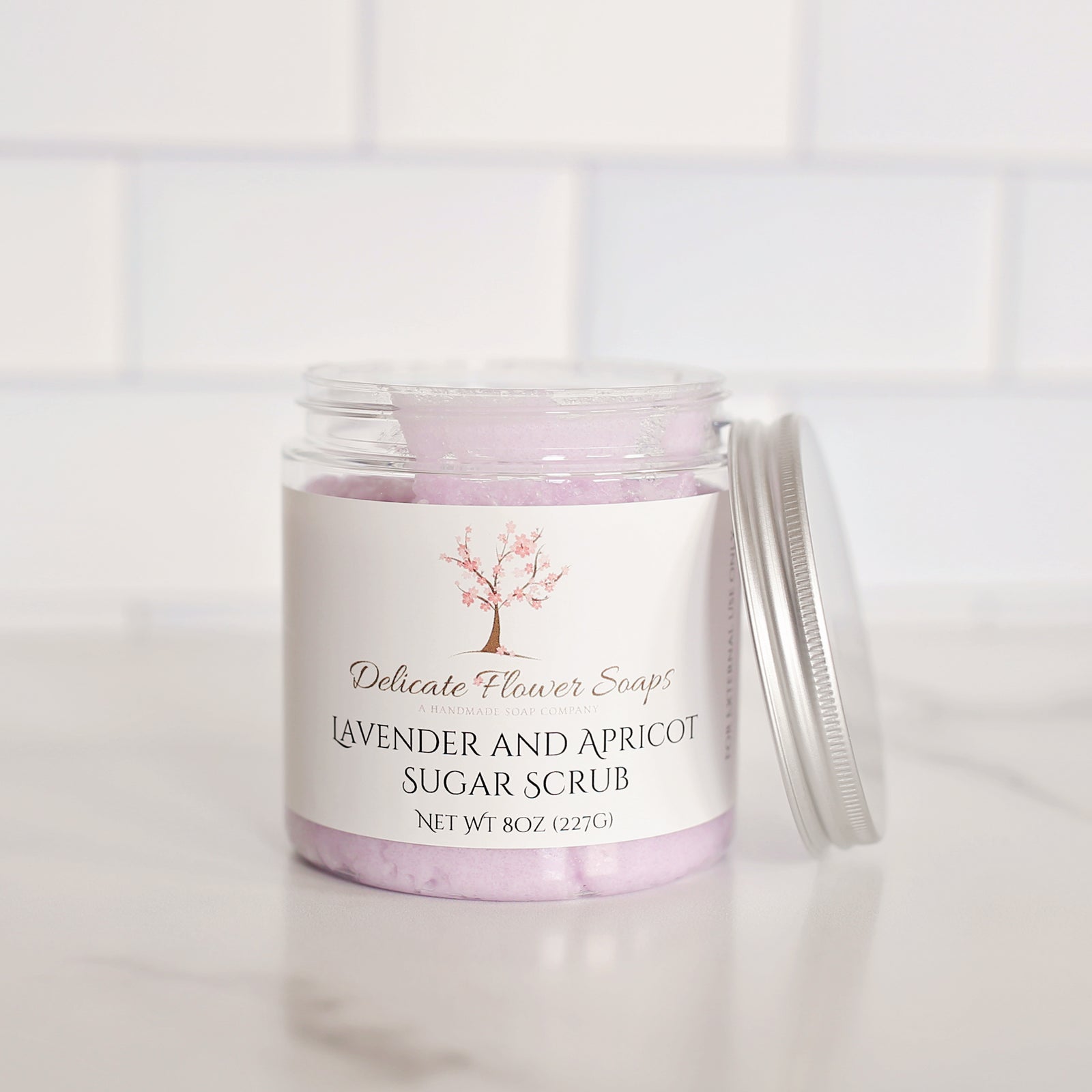 Lavender and Apricot Sugar Scrub