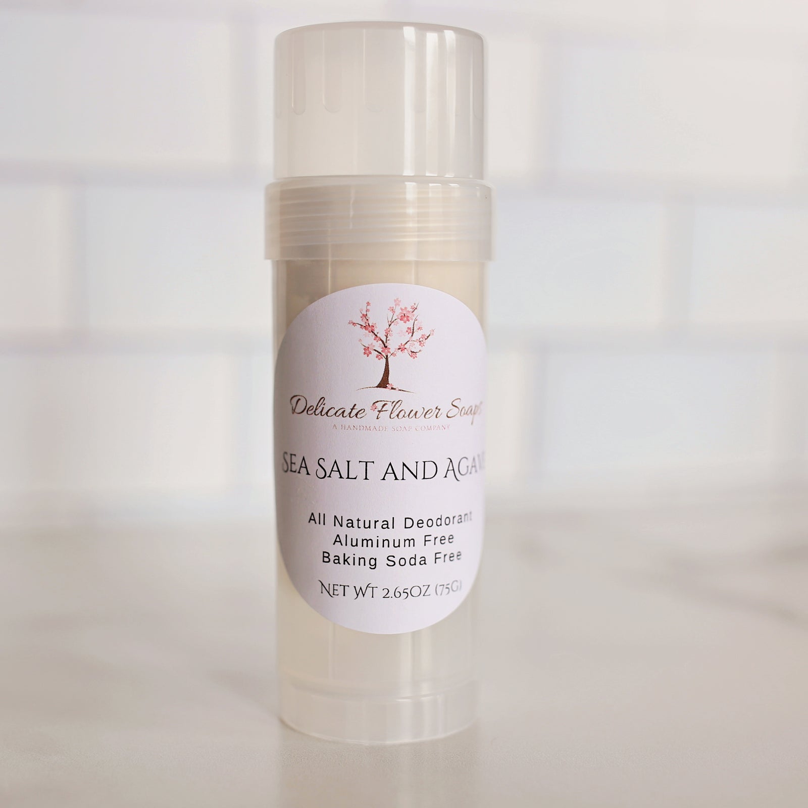 Sea Salt and Agave Solid Deodorant