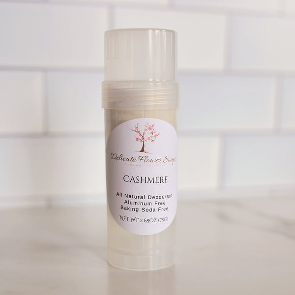 Cashmere Solid Deodorant Delicate Flower Soaps