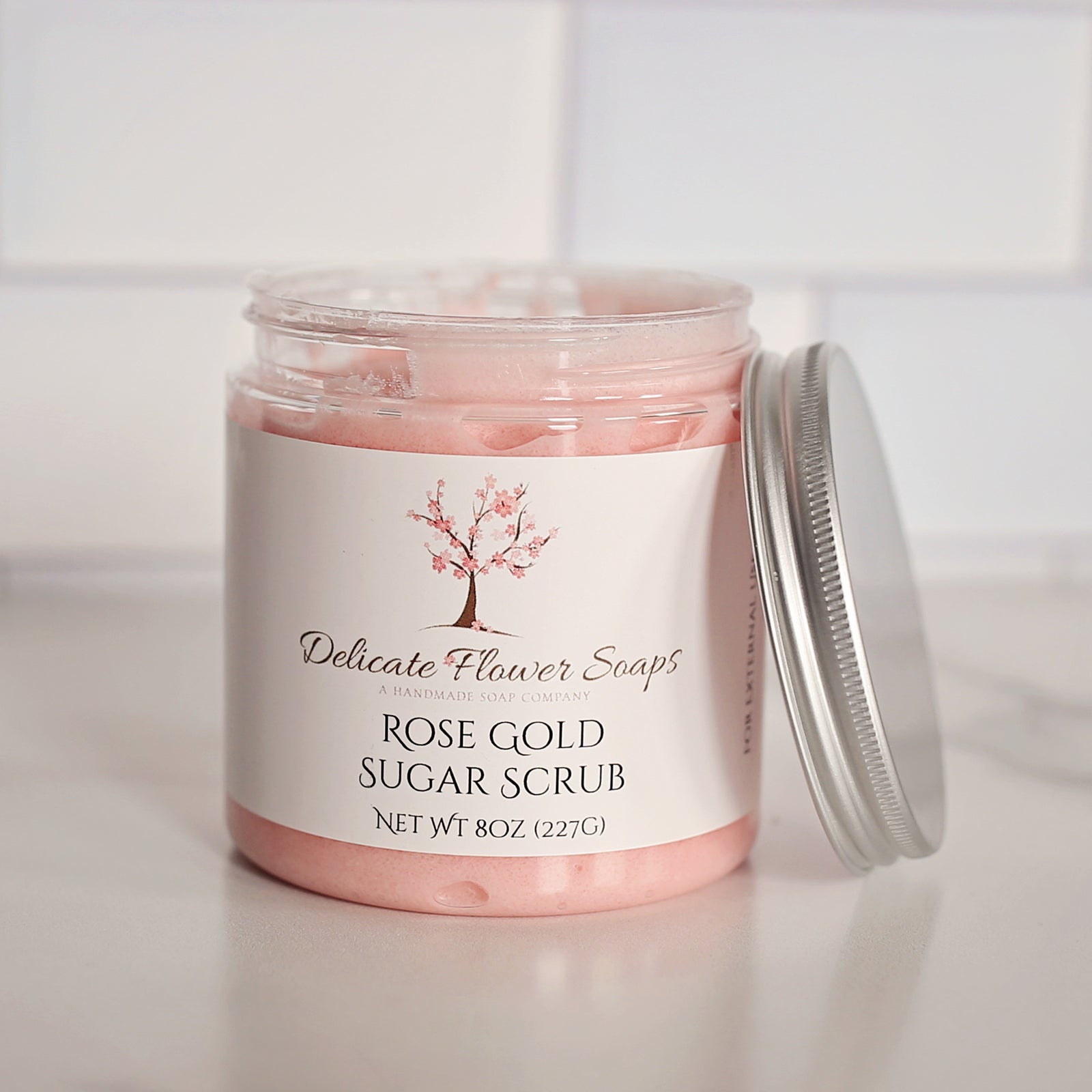 Rose Gold Sugar Scrub