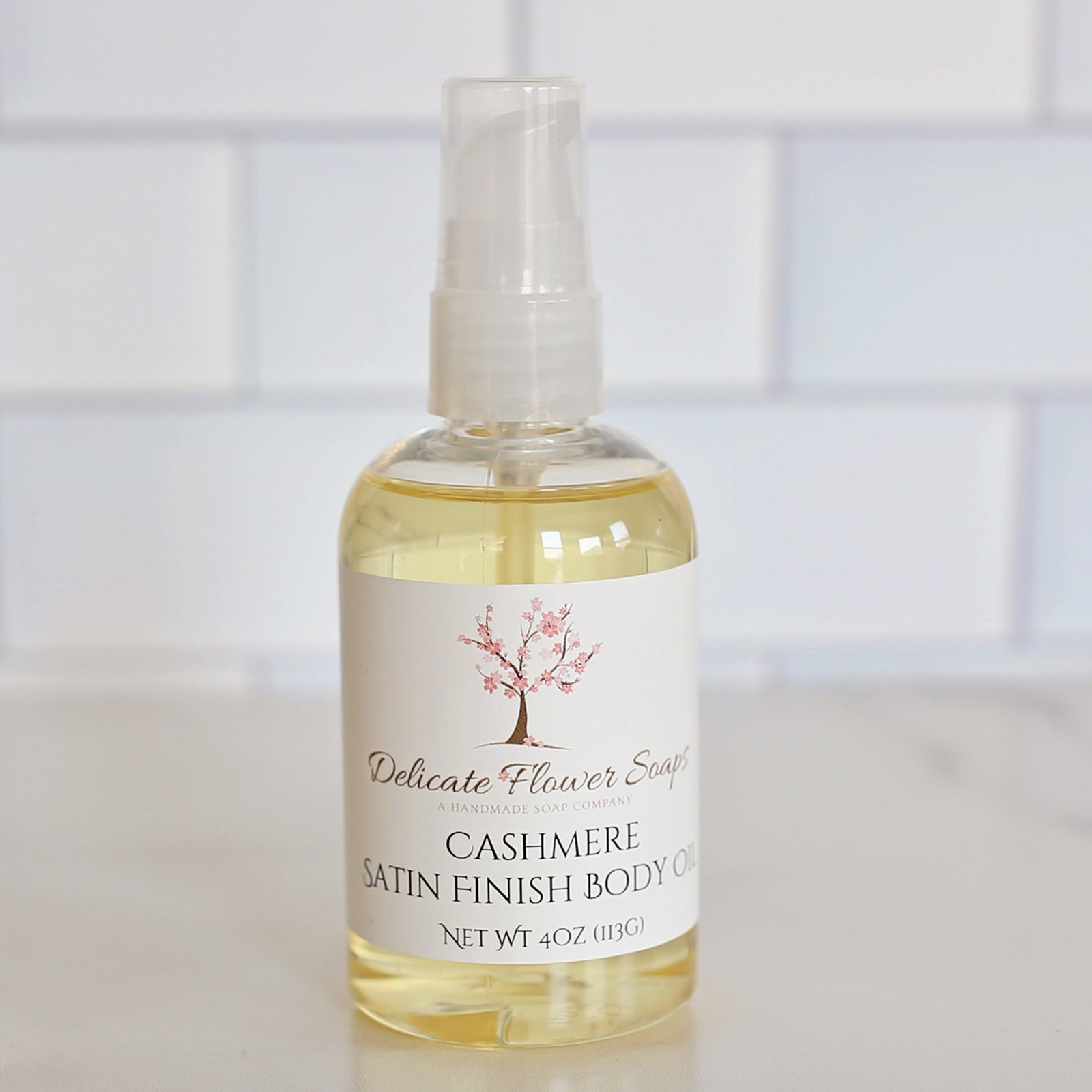 Cashmere Satin Finish Dry Body Oil